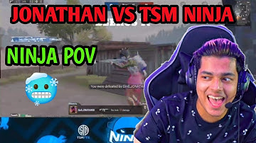 JONATHAN VS TSM NINJA TDM 🔥 | NINJA POV 🤯