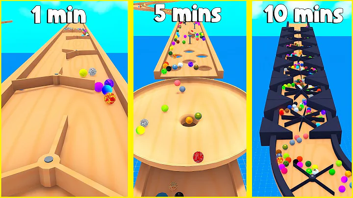 MARBLE Races On Timed Track Builds! - Marble World