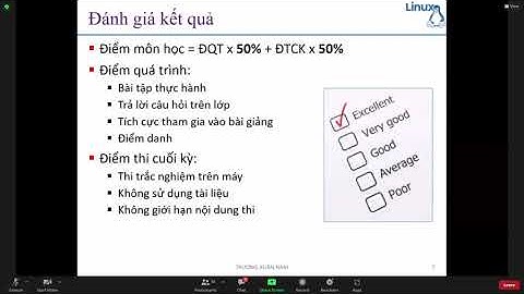 Linux và phần mềm mã nguồn mở - 10/02/2022