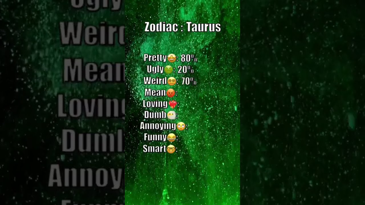 Zodiac Sign Taurus 