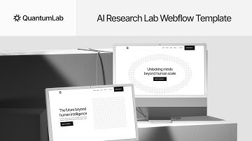 QuantumLab - AI Lab Webflow Template | BRIX Templates
