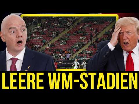Blamage für Trump und die FIFA: Tausende Plätze bei Fussball WM-Spielen bleiben leer!