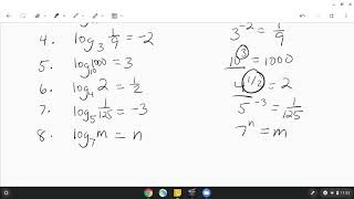 M180 4 3 Logarithmic Functions