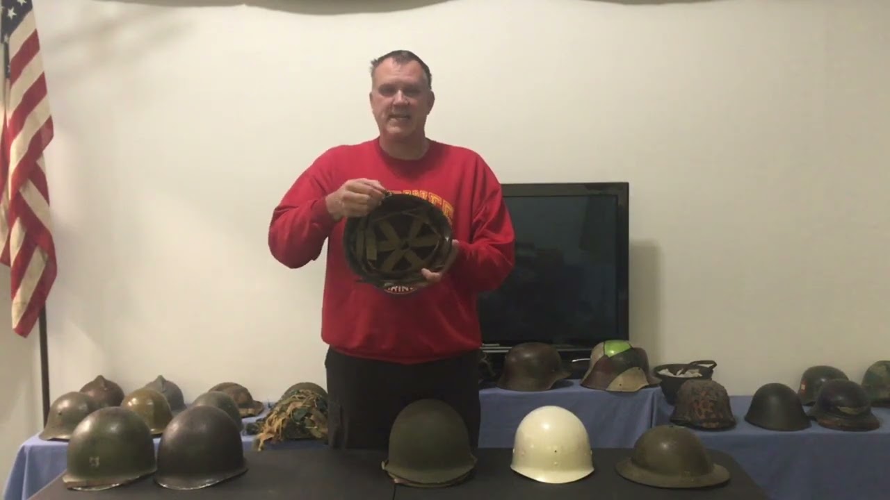 World War Two US Combat Helmets