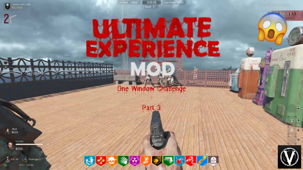 CoD BO3 Zombies - UEM One Window Challenge Pt3 [live com] - YouTube