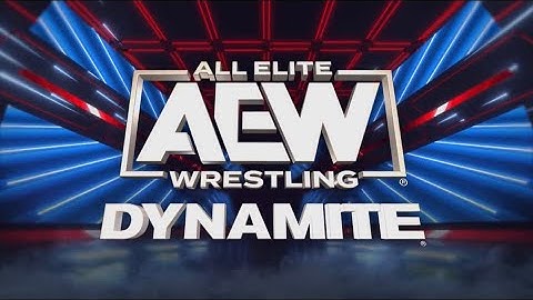 NEW AEW Dynamite Intro + NEW Stage and Opening Pyro | (1/04/2023)