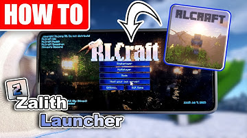 HOW TO PLAY RLCraft properly on Android with Zalith Launcher Java Minecraft