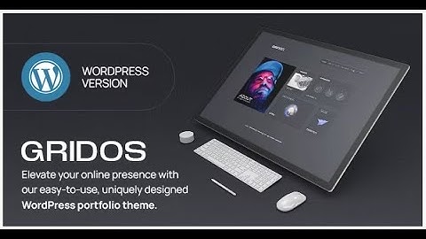 Gridos   Creative Personal Portfolio WordPress Theme