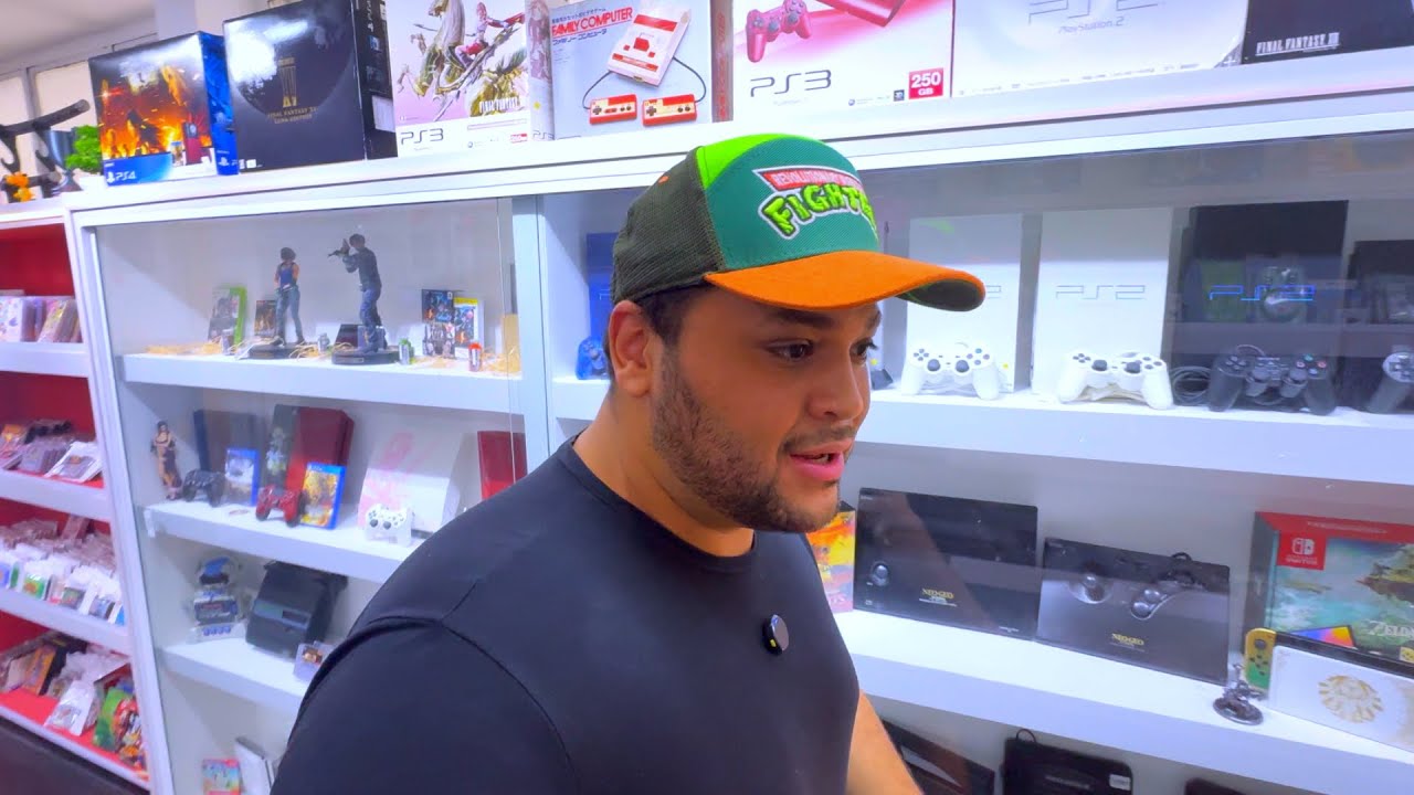 VOLTEI NESSA LOJA RETRO GAMES DEPOIS DE 1 ANO E FIQUEI SURPRESO 😮 