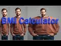 Body Mass Index (BMI) Calculator: Python Programming