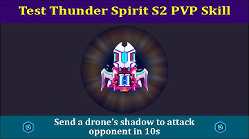 Galaxy Attack: Alien Shooter | Thunder Spirit S2 PVP Skill Review | By Apache Gamers Official