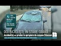 Accident grav în apropiere de Stăuceni: Doi bicicliști minori, loviți în plin de un automobil
