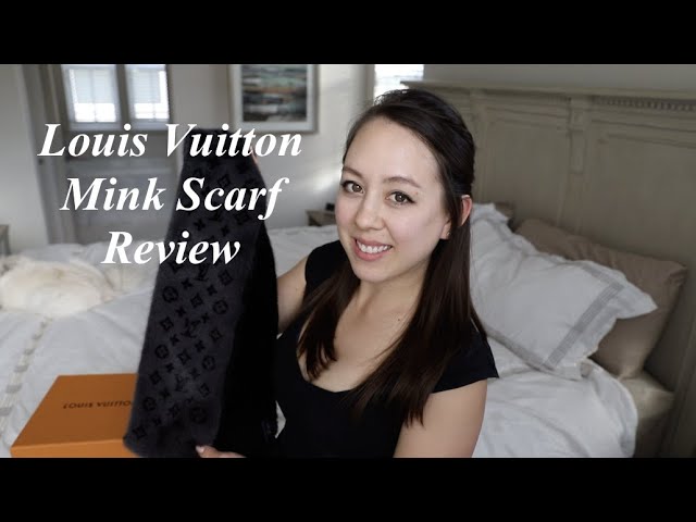 Louis Vuitton Monogram Mink Fur Scarf Review + How To Style 