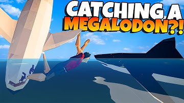 We Used LIVE BAIT to Catch a Megalodon in Stormworks!