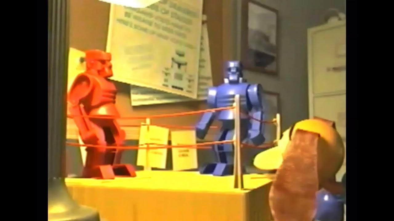 Toy Story 2 (1999) - Rock'em Sock'em Robots (VHS Version) - YouTube