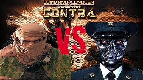 C&C Generals Contra 009 Final Challenge: Toxin General vs Cybernetic General [Hard] #3