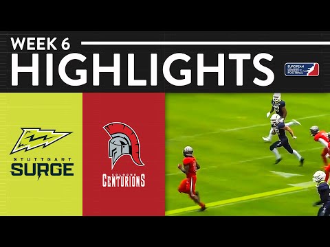 Stuttgart Surge vs Cologne Centurions | Highlights | European League of Football 2021