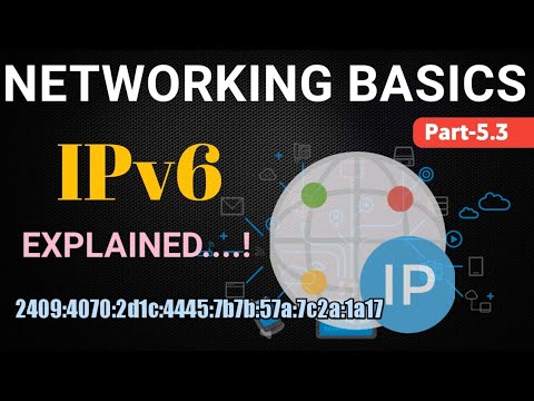 IPV6 IN TELUGU || IP ADDRESS || #NETWORKINGCOURSE