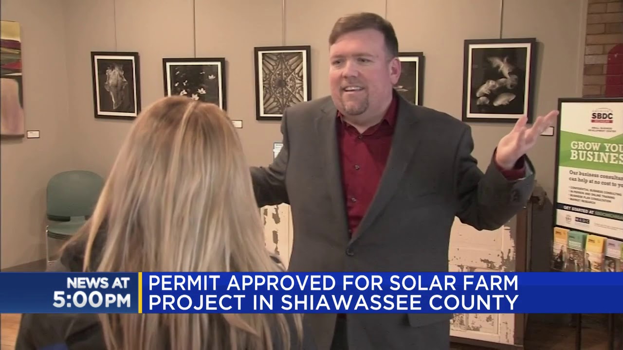 Permit approved for solar farm project in Shiawassee County