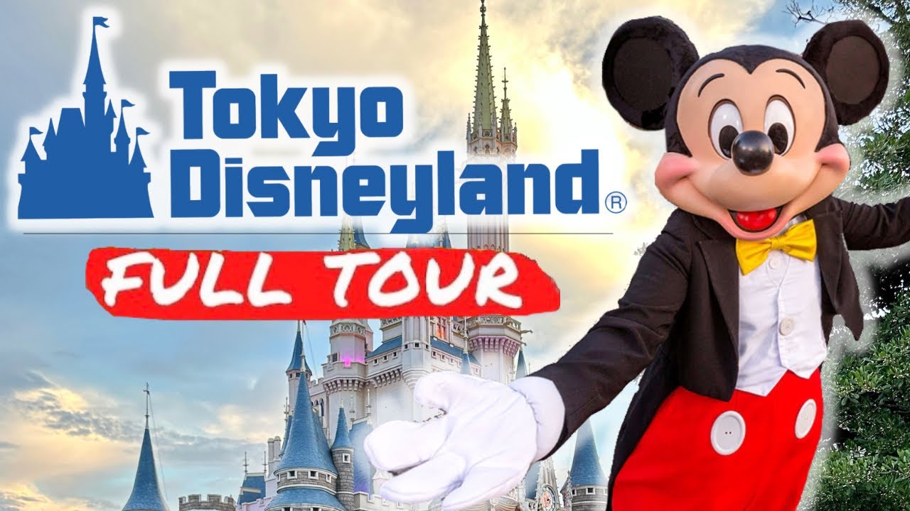 tokyo disneyland tour video