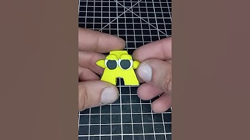 #asmr #abcd SPRUNKI ALPHABET LORE WITH CLAY. MAKING SIMON SPRUNKI LETTER - A.