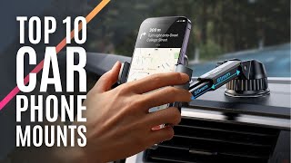 Top 10: Best Budget Car Phone Holders of 2023 / Wireless Charging Car Phone Mount for iPhone 14 Pro