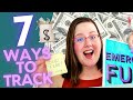 7 ways to track debt payoff or money saving goals! (cheap or free!) MOTIVATION