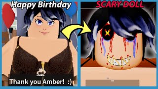We Went to a Secret Birthday Party But This Happened!!  Roblox Horror Portals