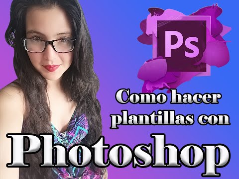 Video: Cómo Crear Una Plantilla Psd