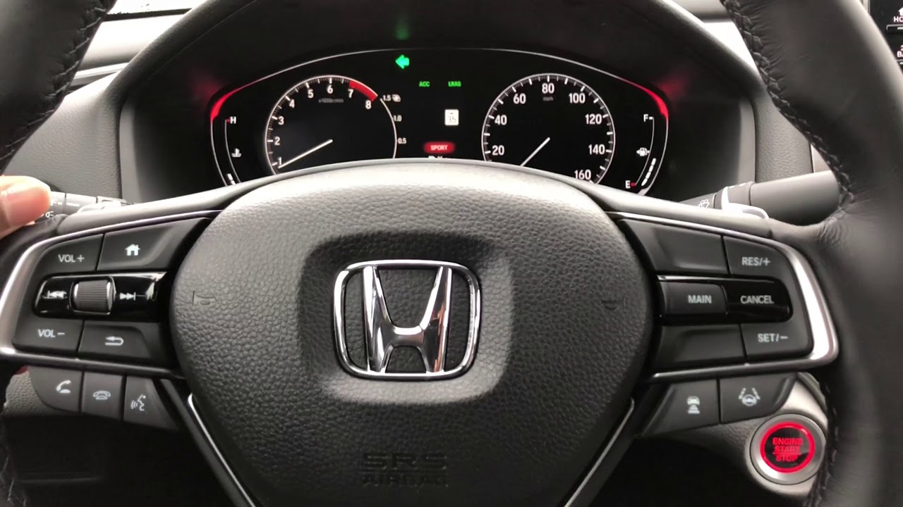2018 honda speedometers and infotainments short clips YouTube