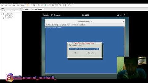 Konfigurasi Mail Server Menggunakan Roundcube (Debian 9)