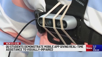 Quinnipiac students working on AI technology to help the visually impaired