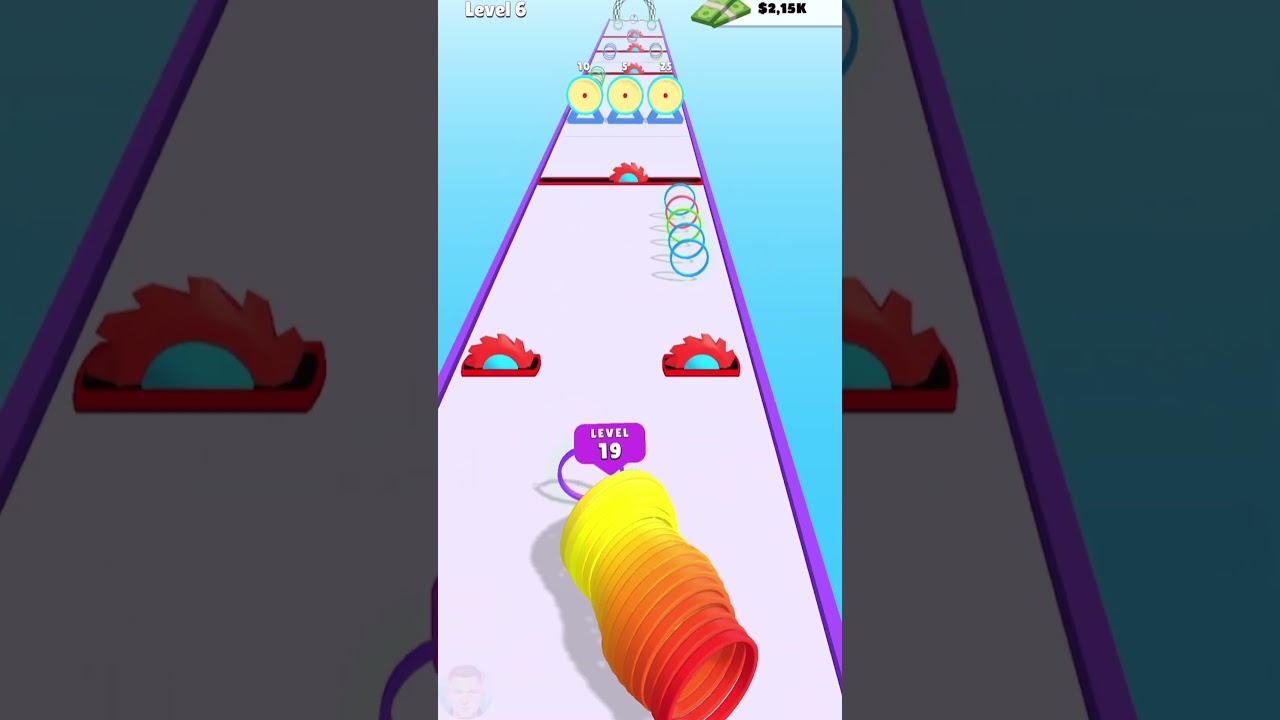 Circle Stack Run - All Levels Gameplay Android, ios (part 6)