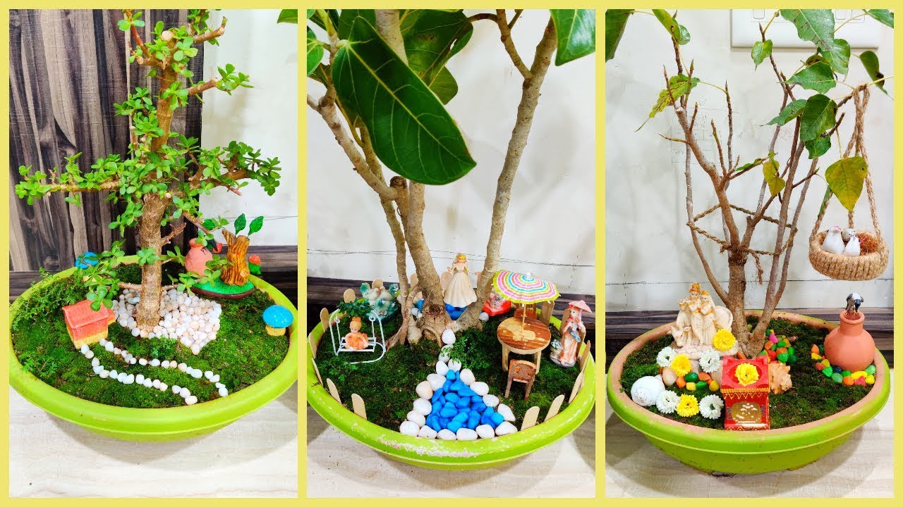 Bonsai Pot Decorations My Green Diwali Pot Decoration Sabita S Creativity And Lifestyle Youtube