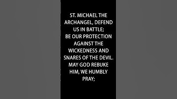 Thumbnail of St. Michael the Archangel, Defend us in Battle