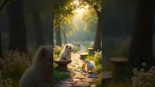 Sunny Adventures - A Short Story About Pomeranian And Atiel Friendships