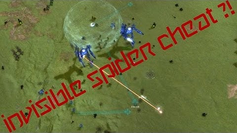 What is this Invisible Spider Cheat - FAF Cheese Tutorial 6 - Supreme Commander Forged Alliance
