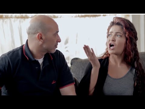 رد فعلها لما قالها انتي بتغيري عليا ولا ايه اغير ايه يا اقرع امال لو كنت بشعر