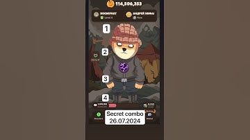 26.07.2024 Memefi Secret Combo 1 000,000 coins Memefi Daily Combo 26 July #memecoins #memefi