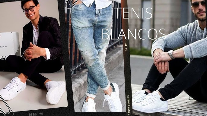 MODA-OUTFITS CON TENIS PARA HOMBRES #looks #streetstyle - YouTube