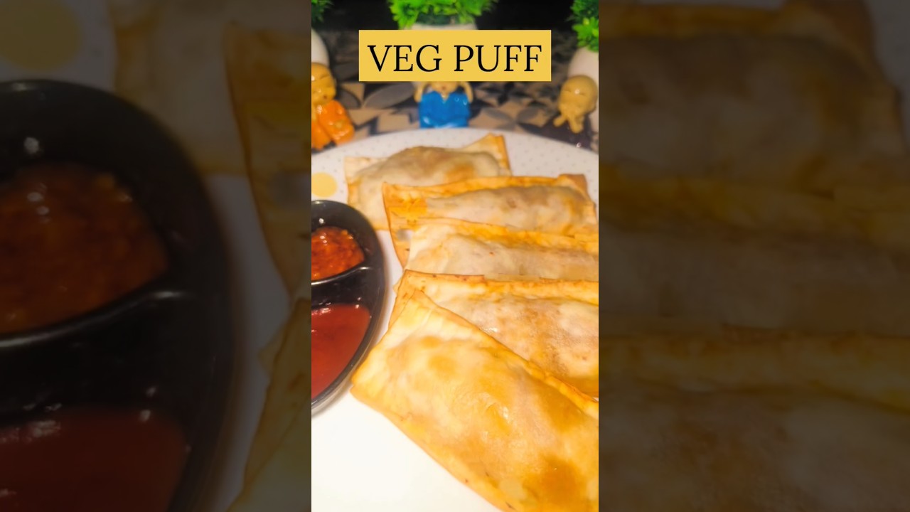 Crispy veg puff 