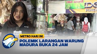 Polemik Larangan Warung Madura Buka 24 Jam