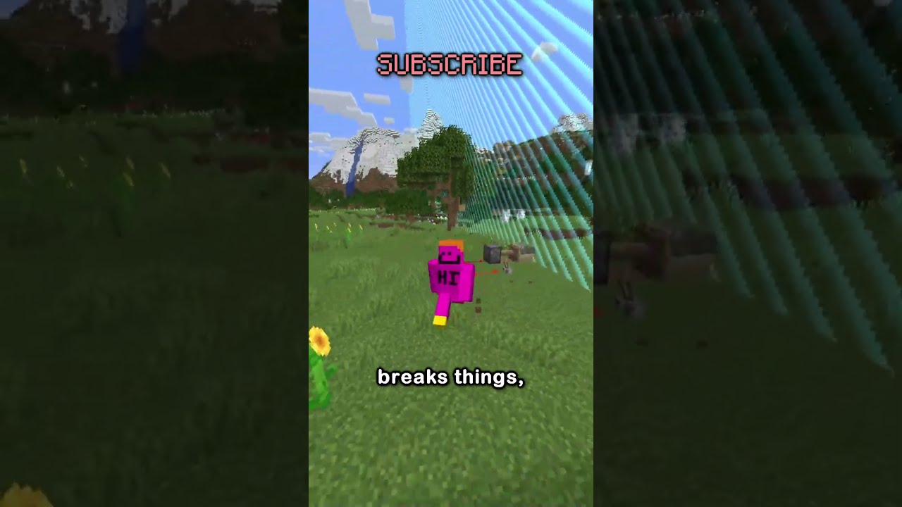 Bedrock Render Distance Is Overpowered 