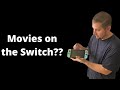 Can you watch movies on the nintendo switch with the sd card simple answer