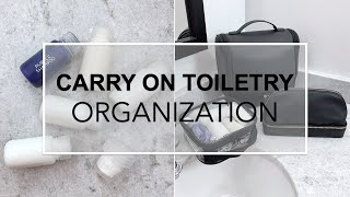 TOILETRY ORGANIZATION: How to pack your toiletries by The Organization Station 14,742 views 3 years ago 4 minutes, 38 seconds