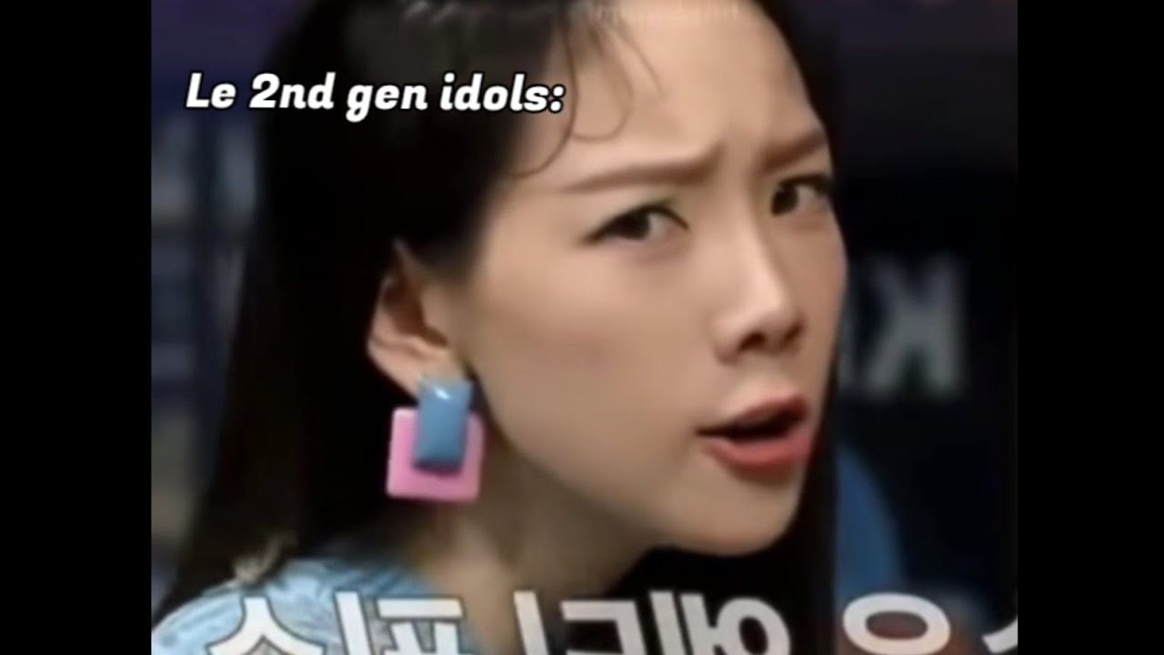 Other idols vs 2nd gen idol's ending fairy 😂 