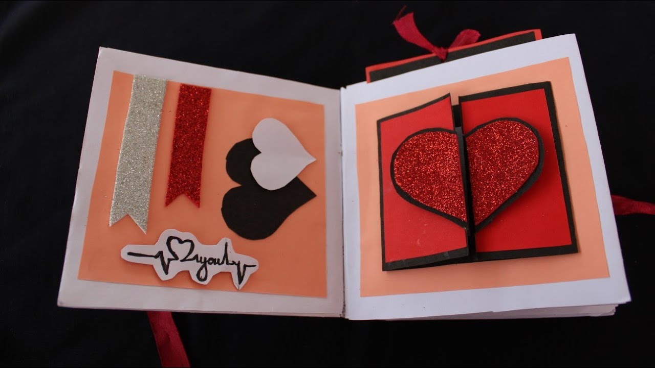 Mini Scrapbook for Love I Birthday - Loving Crafts