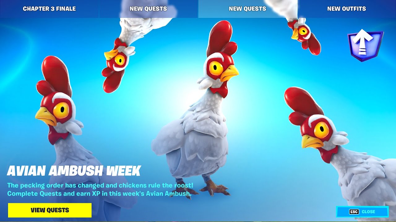 ALL AVIAN AMBUSH QUESTS Fortnite