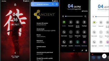 Ancient OS 3.9 Civilization GSI Android 10 Rom For Any Project Treble Supported Device