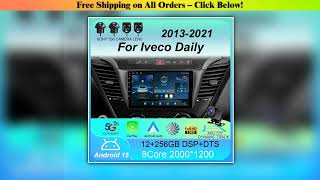 Car Radio Android 15 Carplay Auto WIFI+4G For Iveco Daily 2013-2021 Multimedia Video Player screenshot 4